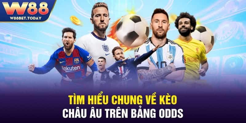 Tìm hiểu chung về kèo châu Âu trên bảng Odds
