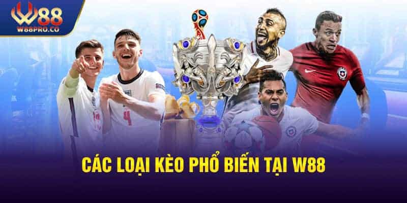 Một số loại kèo phổ biến tại nhà cái W88