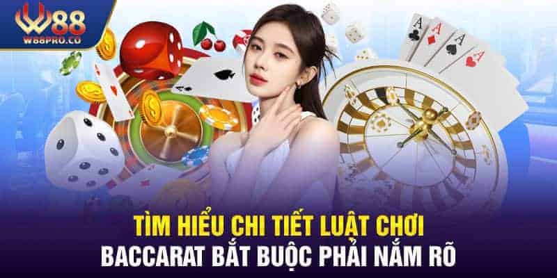 Luật chơi Baccarat xoay quanh việc làm sao để điểm số gần 9 nhất có thể