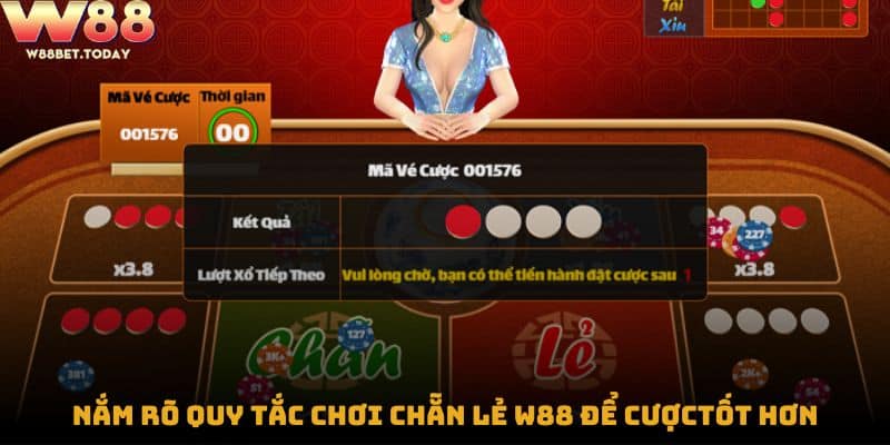 Nắm rõ quy tắc chơi chẵn lẻ w88 để cược tốt hơn